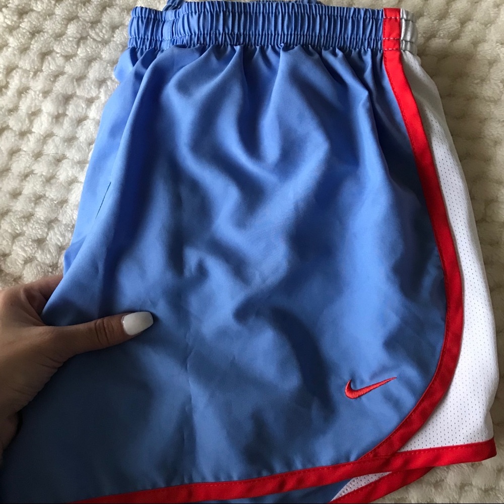 Women Nike Shorts Blue & Red XL